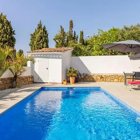 Mediterranean In With Private Pool. Villa Calpe