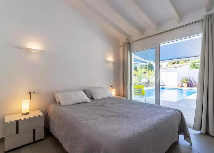 Mediterranean In With Private Pool. Villa Calpe