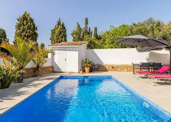 Mediterranean In With Private Pool. Villa Calpe